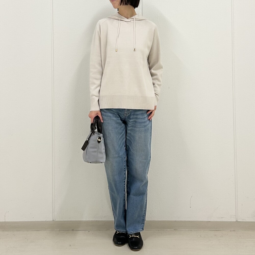 【6階Ｊ.PRESS LADIES】ワードローブに加えたいニットパーカー