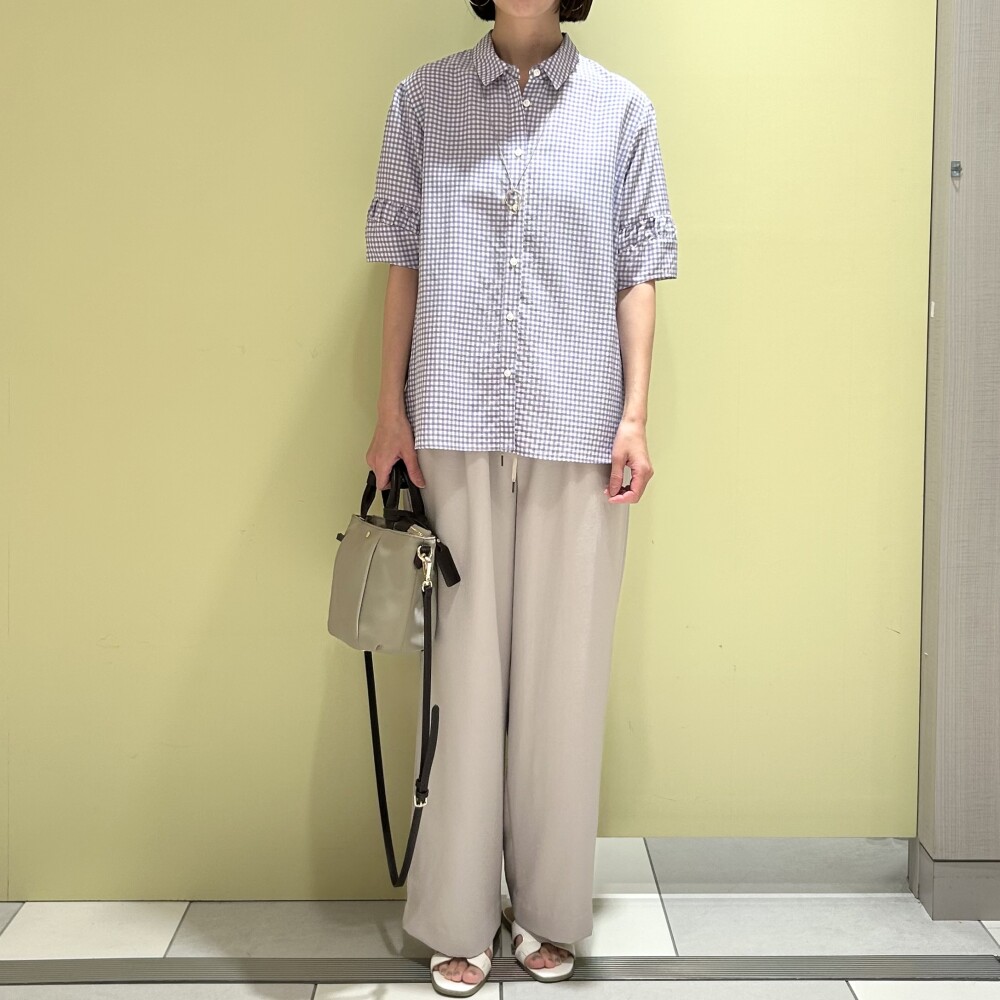 【6階Ｊ.PRESS LADIES】人気のチェック柄ブラウス