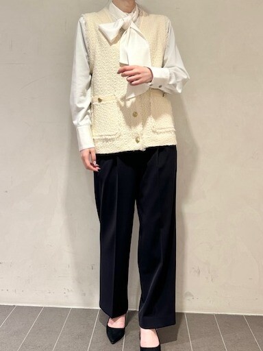 カリテスケープ☆春先のイベントに大活躍のニットジレ！