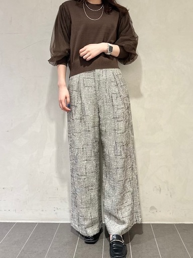 カリテスケープ☆秋カラーでニットコーデ