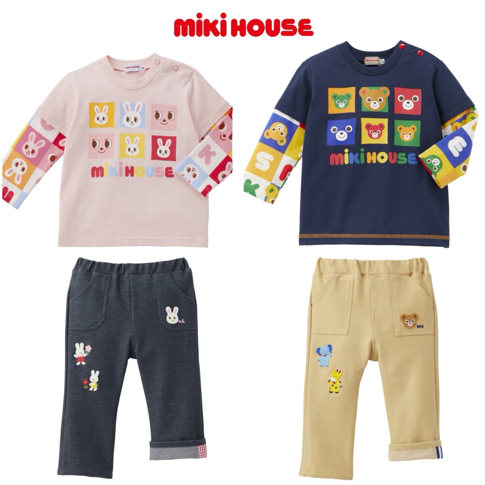 【新作】パズルブロック柄Tシャツのおすすめコーディネート