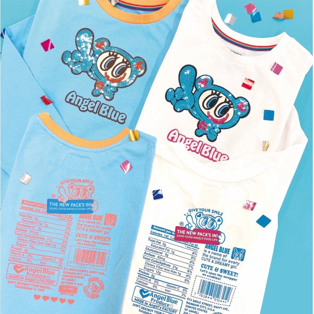 上品スタイル ナカムラくんスパンコールTシャツ💙 | ポンポネットジュニア トップス