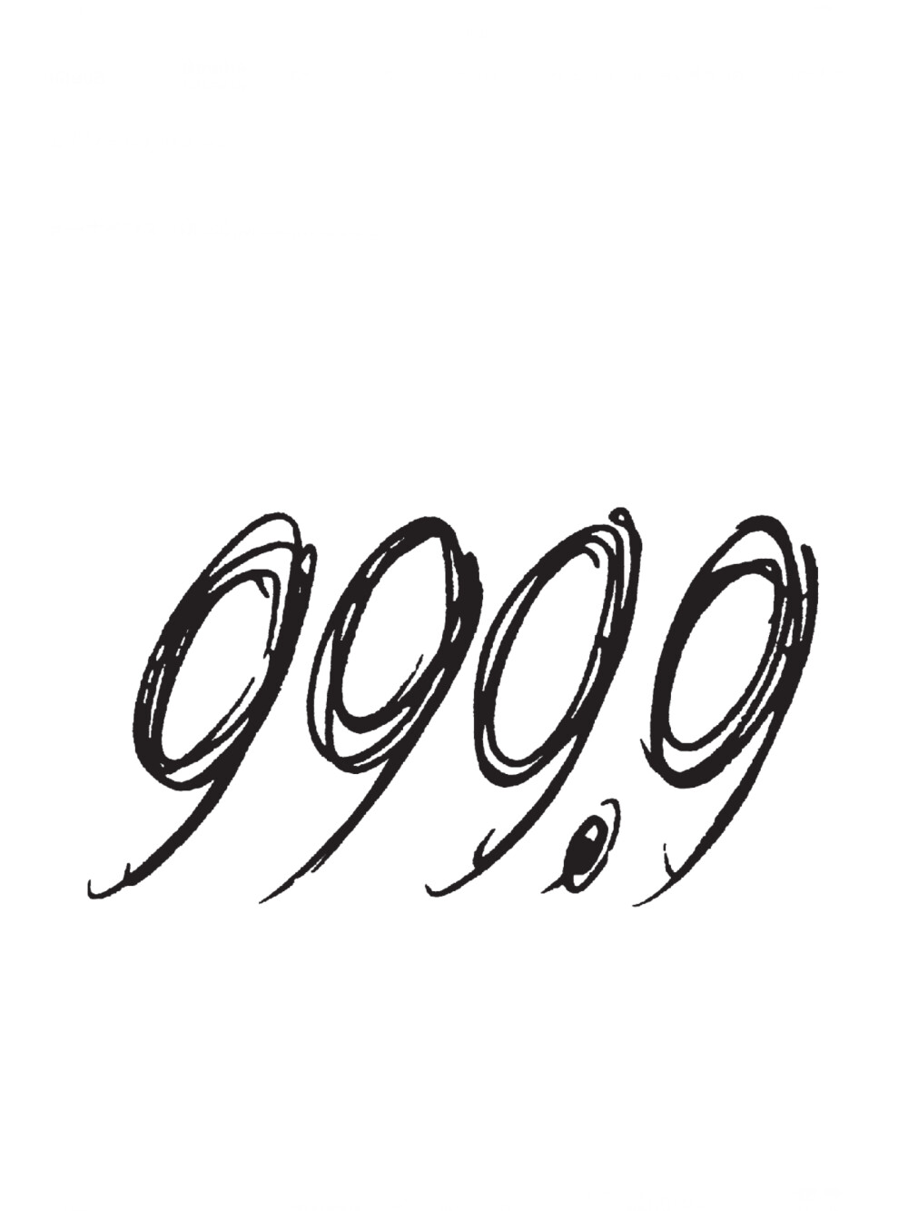 999.9ノベルティプレゼント