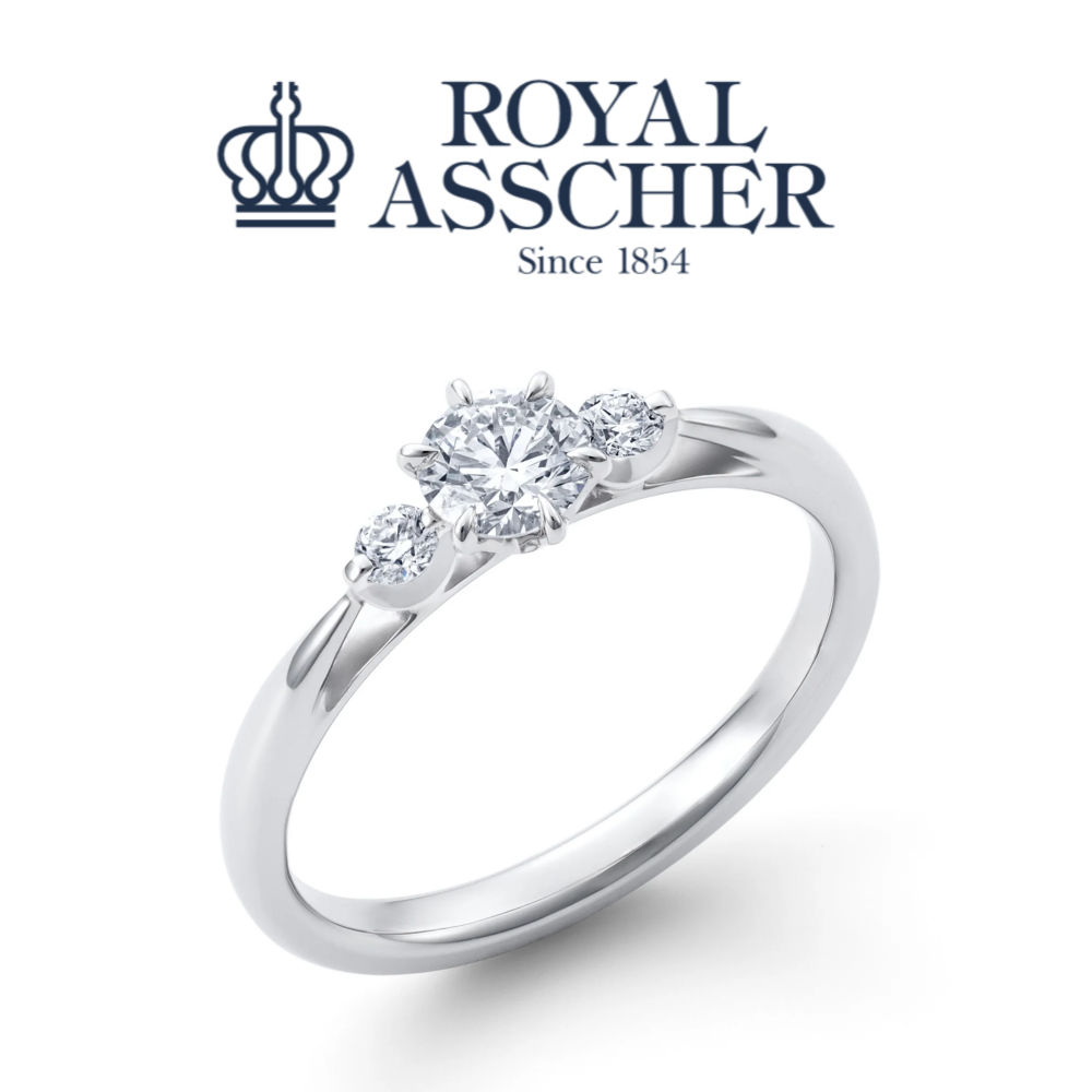 【3階 西側 ロイヤル・アッシャーサロン】2026年 春の新作エンゲージリング