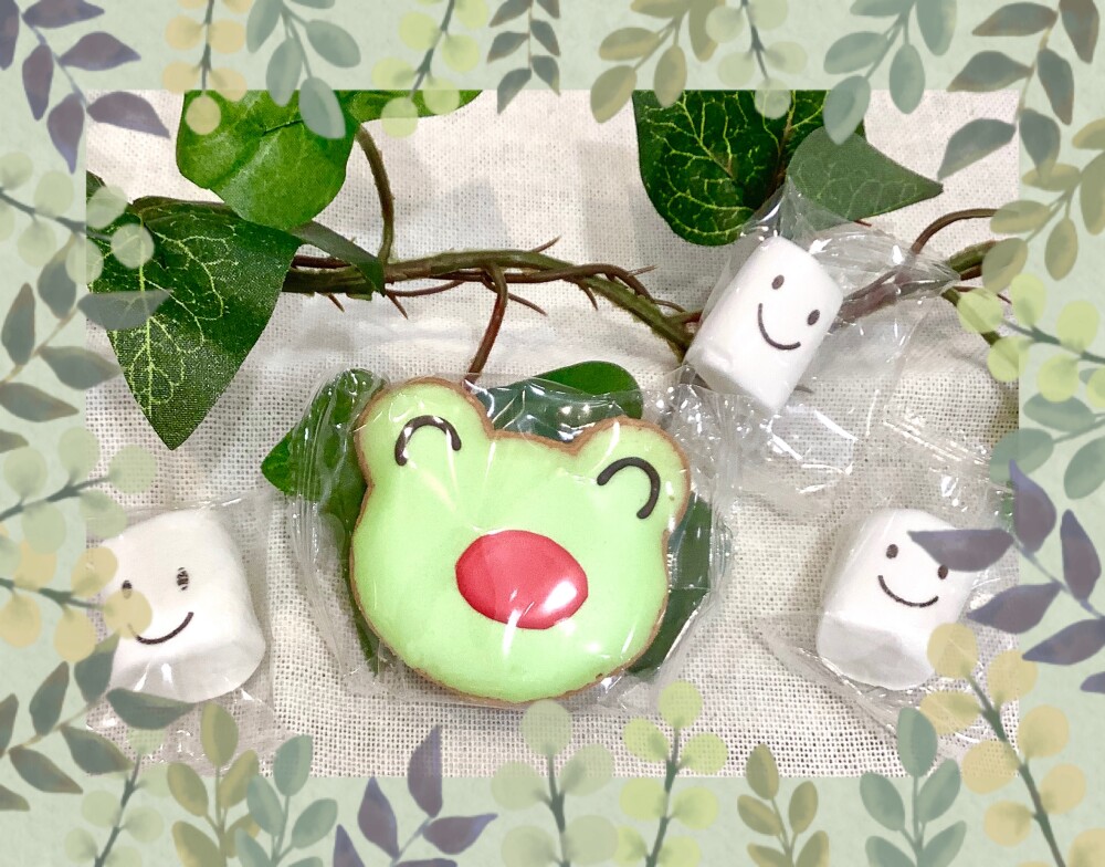 かえる＆かたつむり🐸