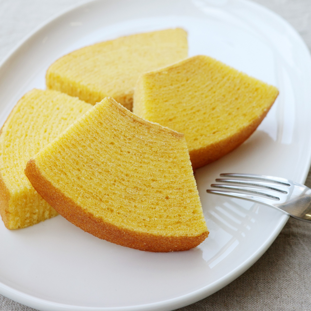 お芋と米粉のバームクーヘン！