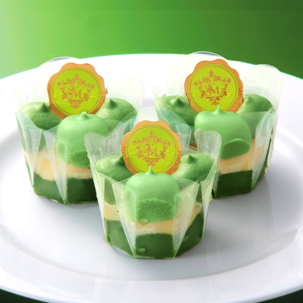 抹茶のお味のレアケーキ！！