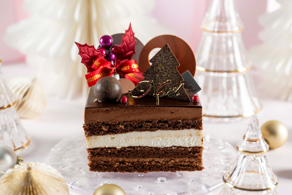 ミルクとショコラの余韻を楽しむ、ショコラ好きのためのクリスマスケーキ🎂