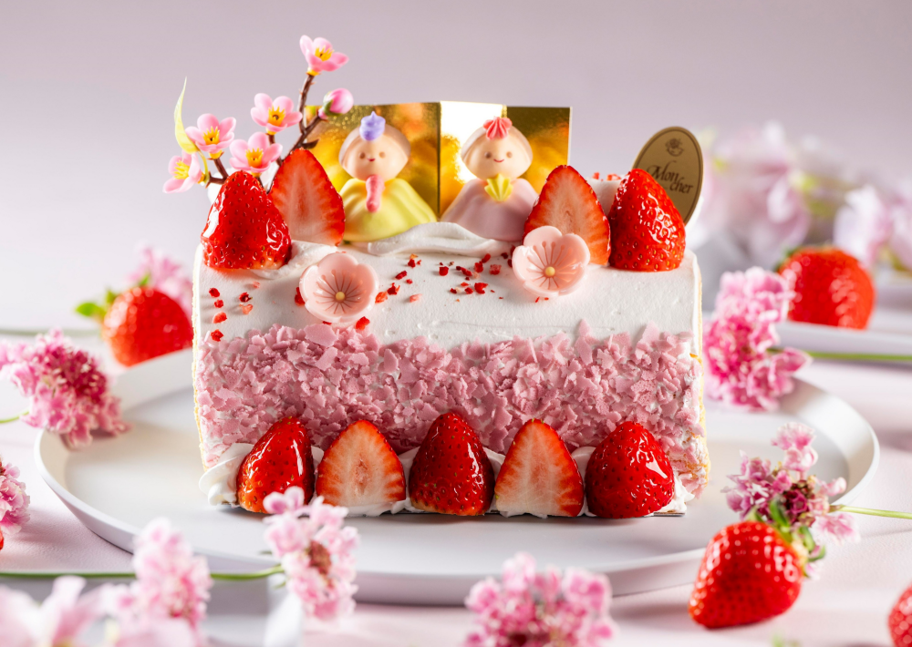 期間限定🌸　おひなまつり風の可愛い「堂島ロール」💓