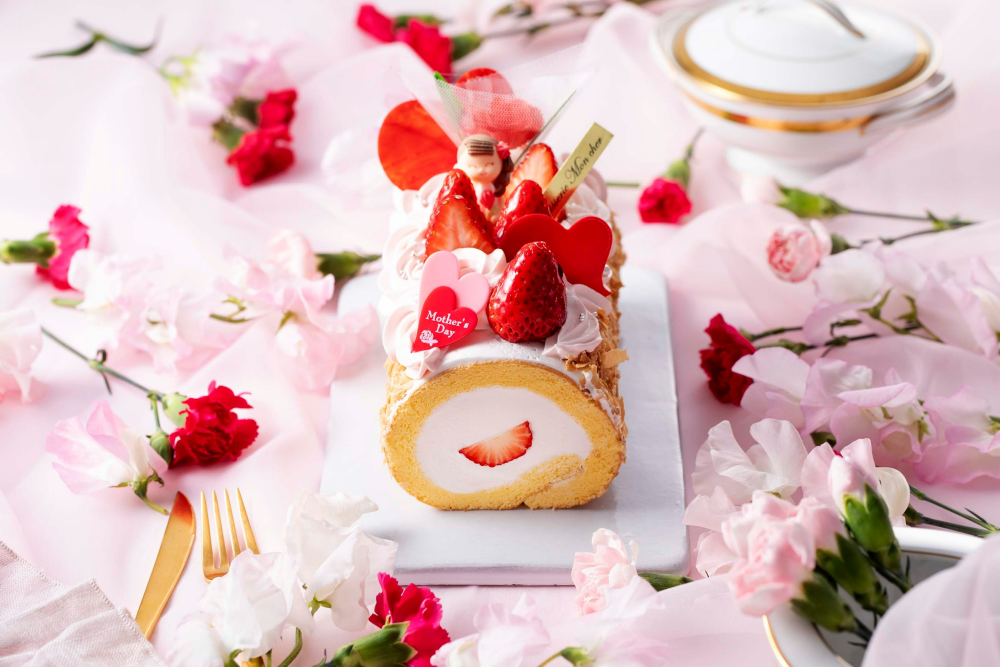 母の日の贈り物に🌹　スペシャルなロールケーキ✨