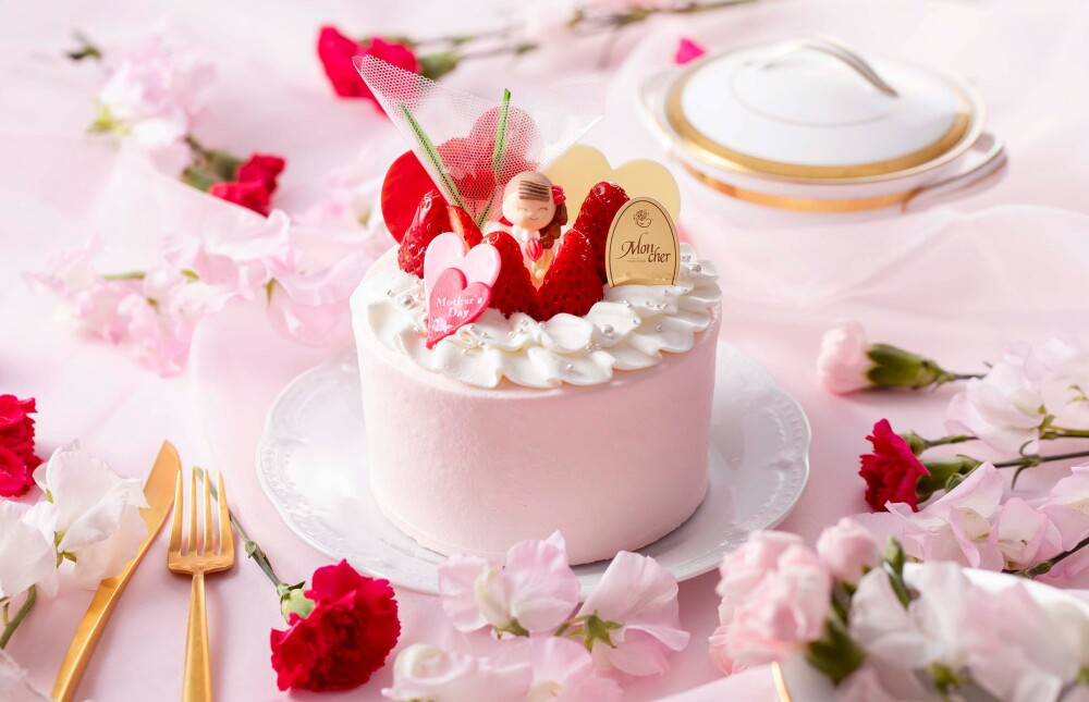 母の日限定🌹　キュートなデコレーションケーキ🍰