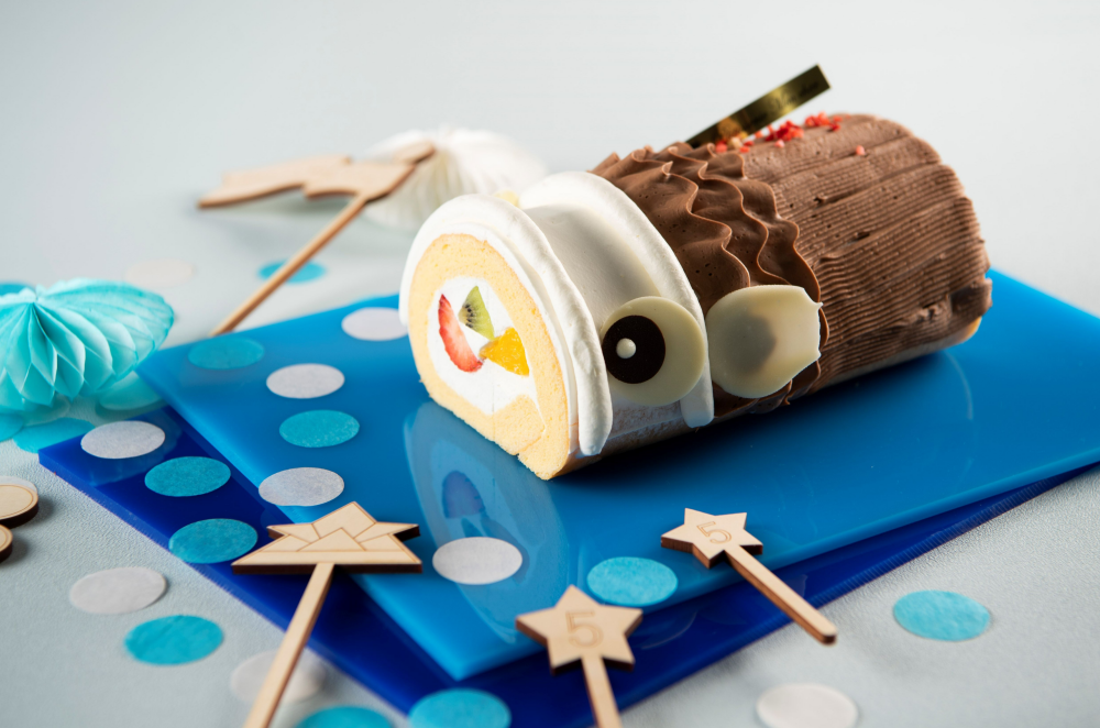 こどもの日限定✨　こいのぼりに変身した「堂島ロール」🎏