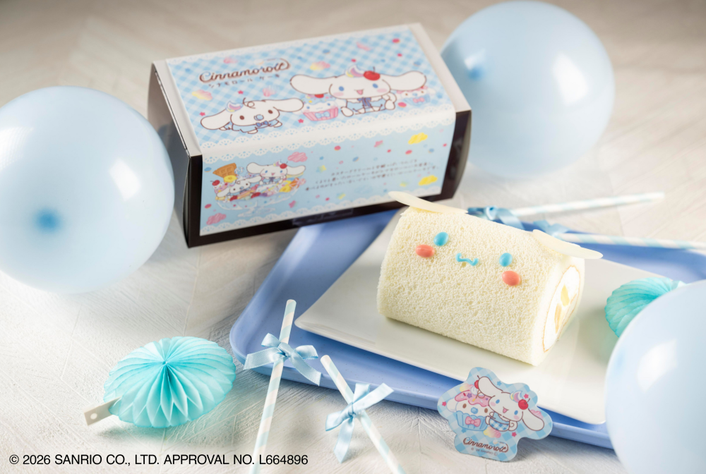 TVで紹介✨　シナモロールケーキ販売中💓