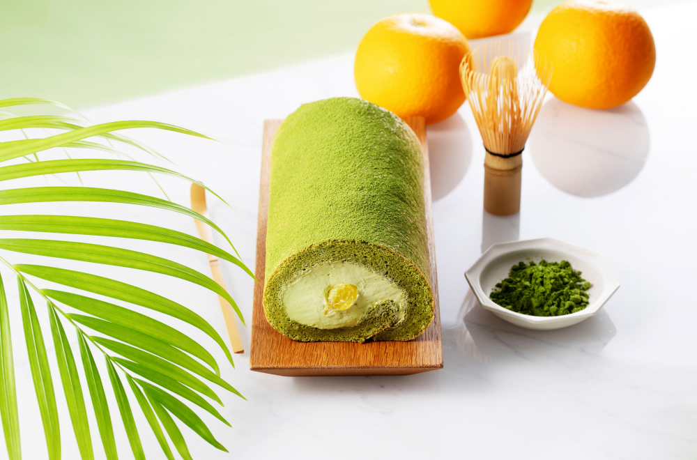 「季節の堂島ロール」シリーズから抹茶甘夏が登場🍵🍊