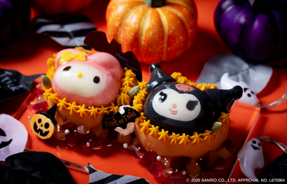 マイメロディ＆クロミがキュートな仲良しハロウィンスイーツ🎃
