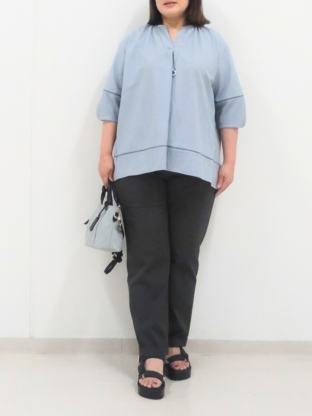 7F《J.PRESSLADIESL》ナチュラルジャージーカットソーのご紹介です。