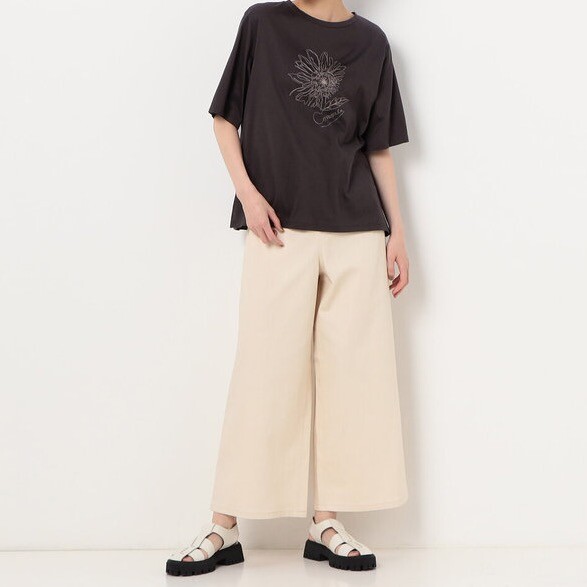 【コムサコンフォート】シルケット天竺 Ｔシャツ