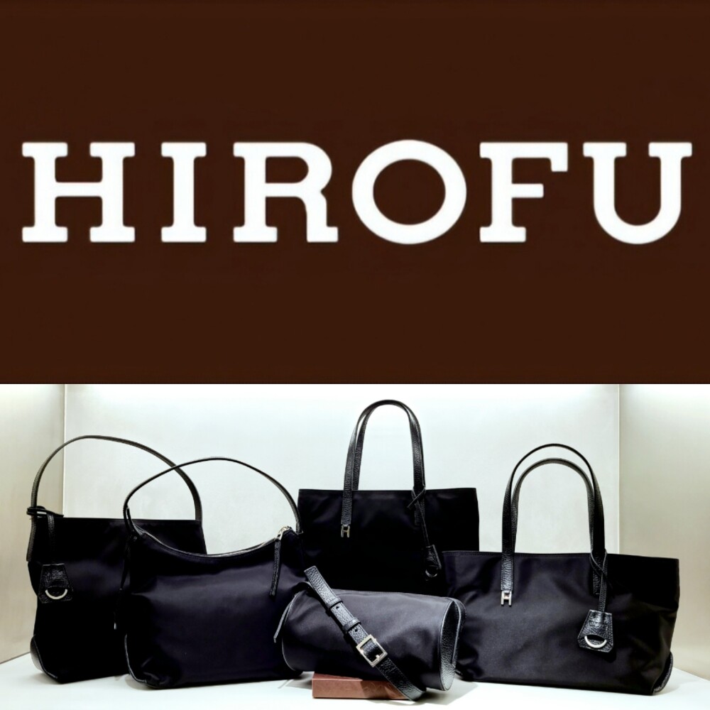 【HIROFU】ブランド初のナイロン素材のバッグ登場！