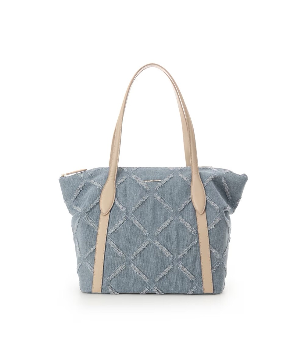 🌟新作🌟 ウォッシング加工デニム調 トートバッグ