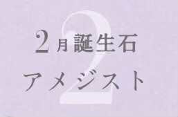🌟新作🌟2月誕生石シリーズ