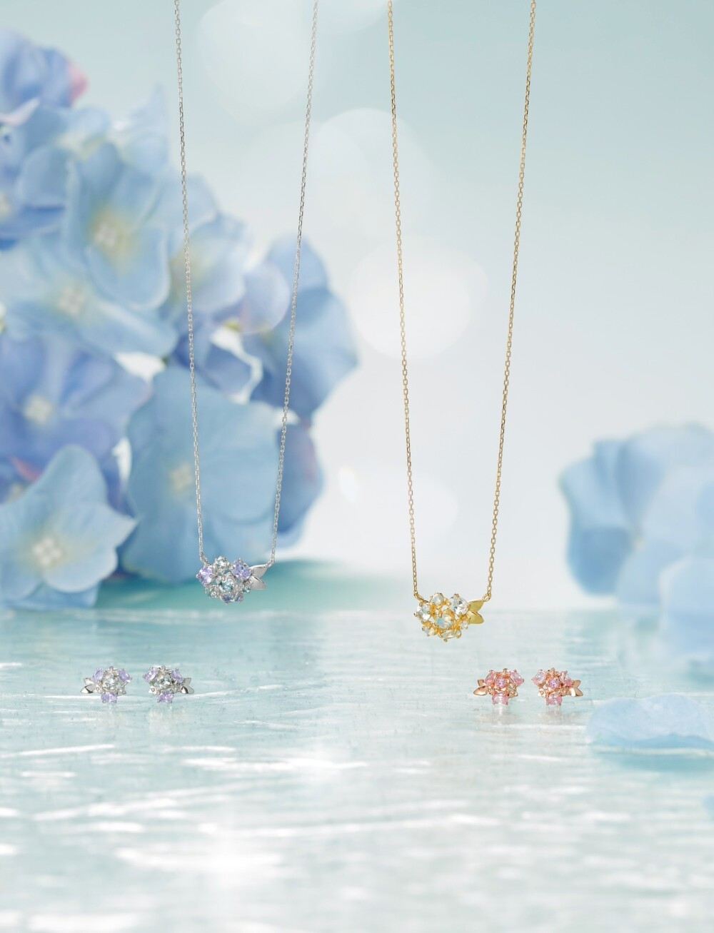 新作🌟紫陽花ジュエリー💐