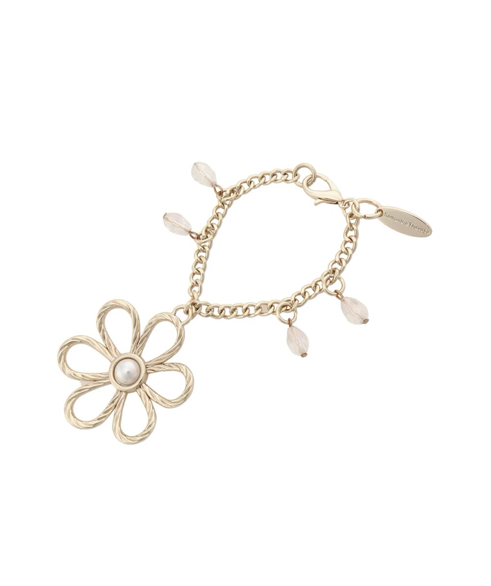 🌸新作🌸 アクセントフラワーモチーフ バッグチャーム