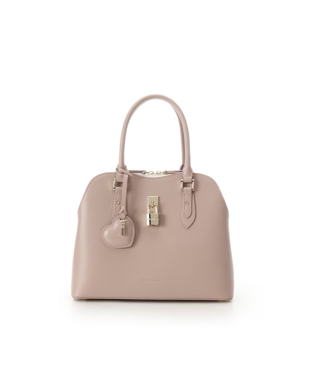 ✨大人気ハンドバッグ✨ ハートモチーフレザーハンドバッグ 大サイズ