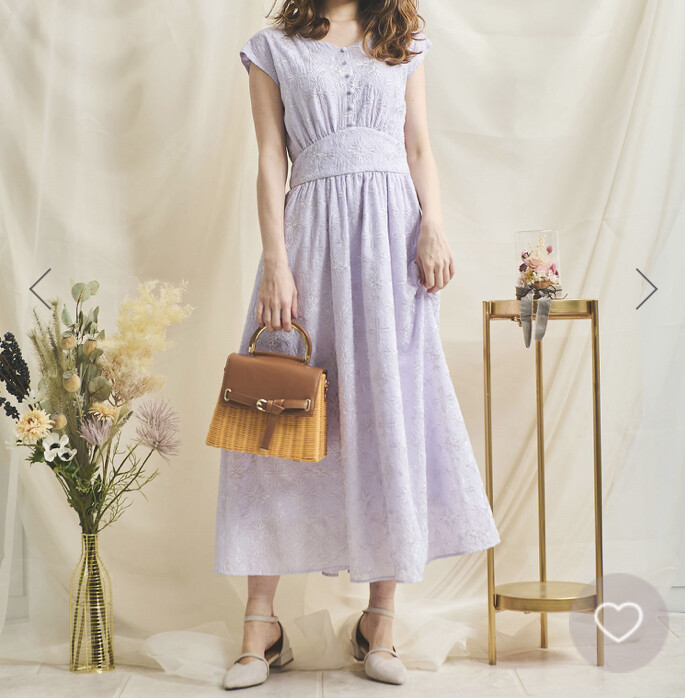 5階 婦人服 ノエラ クロシェモチーフをイメージ ノエラオリジナル柄のワンピース ノエラ 大丸梅田店公式 Shop Blog