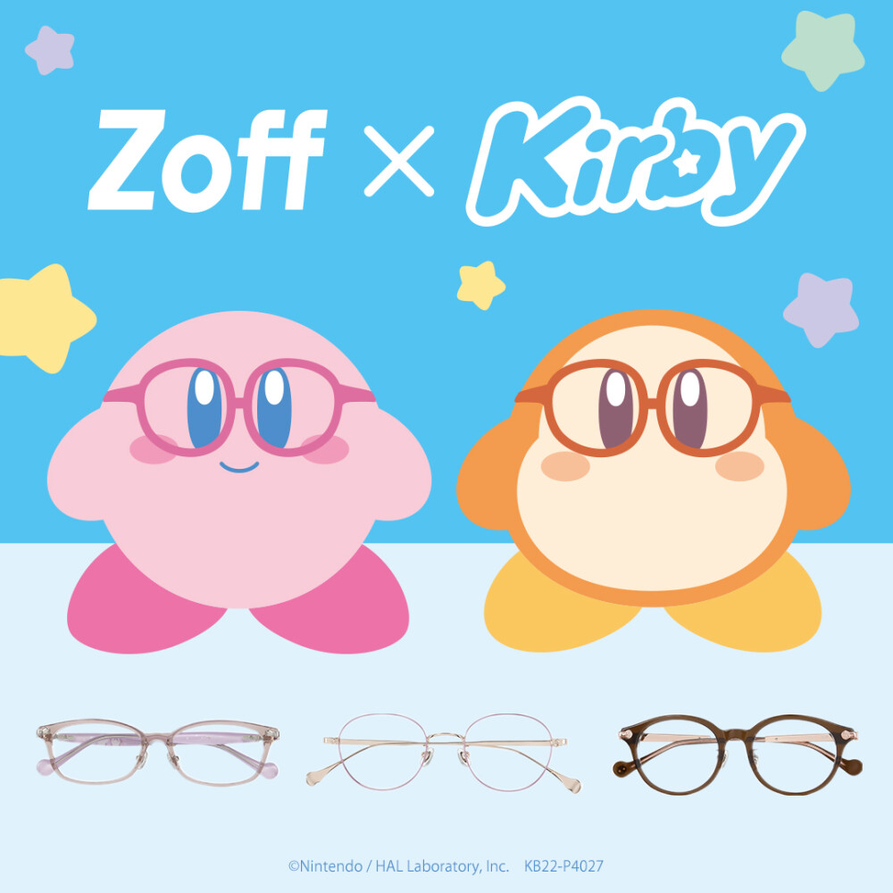 5階Zoff】星のカービィメガネ発売開始🌟 | ゾフ | 大丸梅田店公式 SHOP