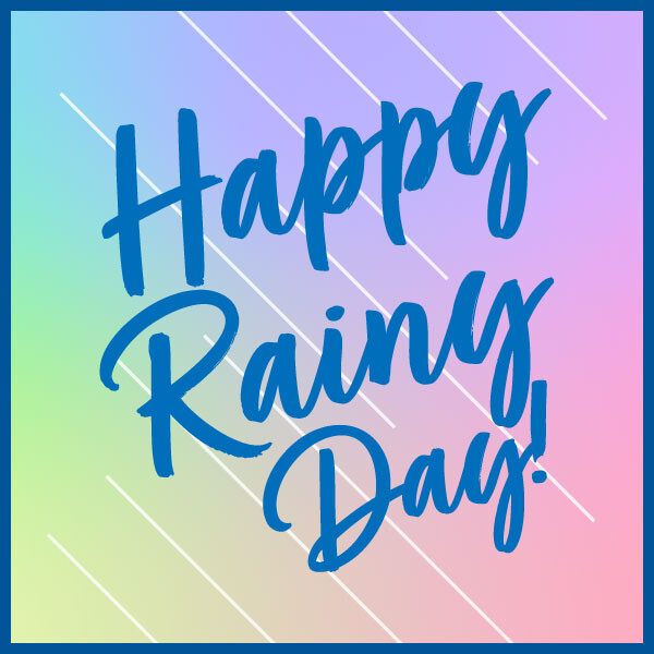 HAPPY RAINY DAY開催中！