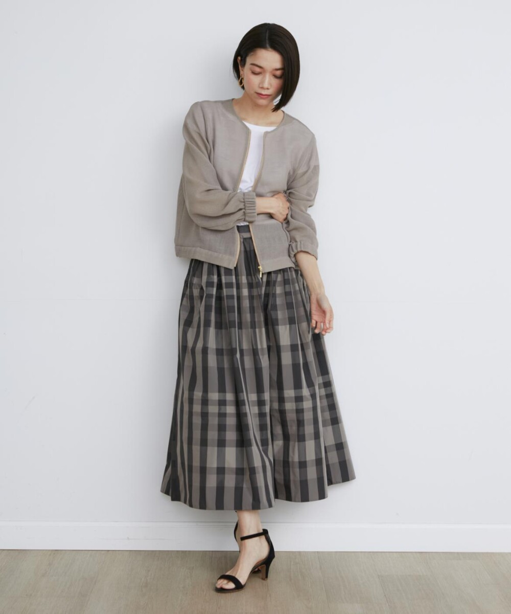 【６階  INED】気温30℃から始める秋顔スカート
