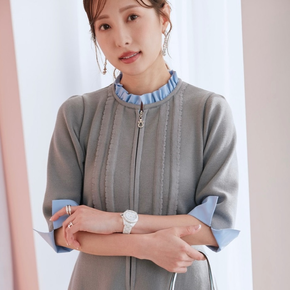 【6階 INED】M Maglie le cassetto×冨張愛さんコラボワンピース