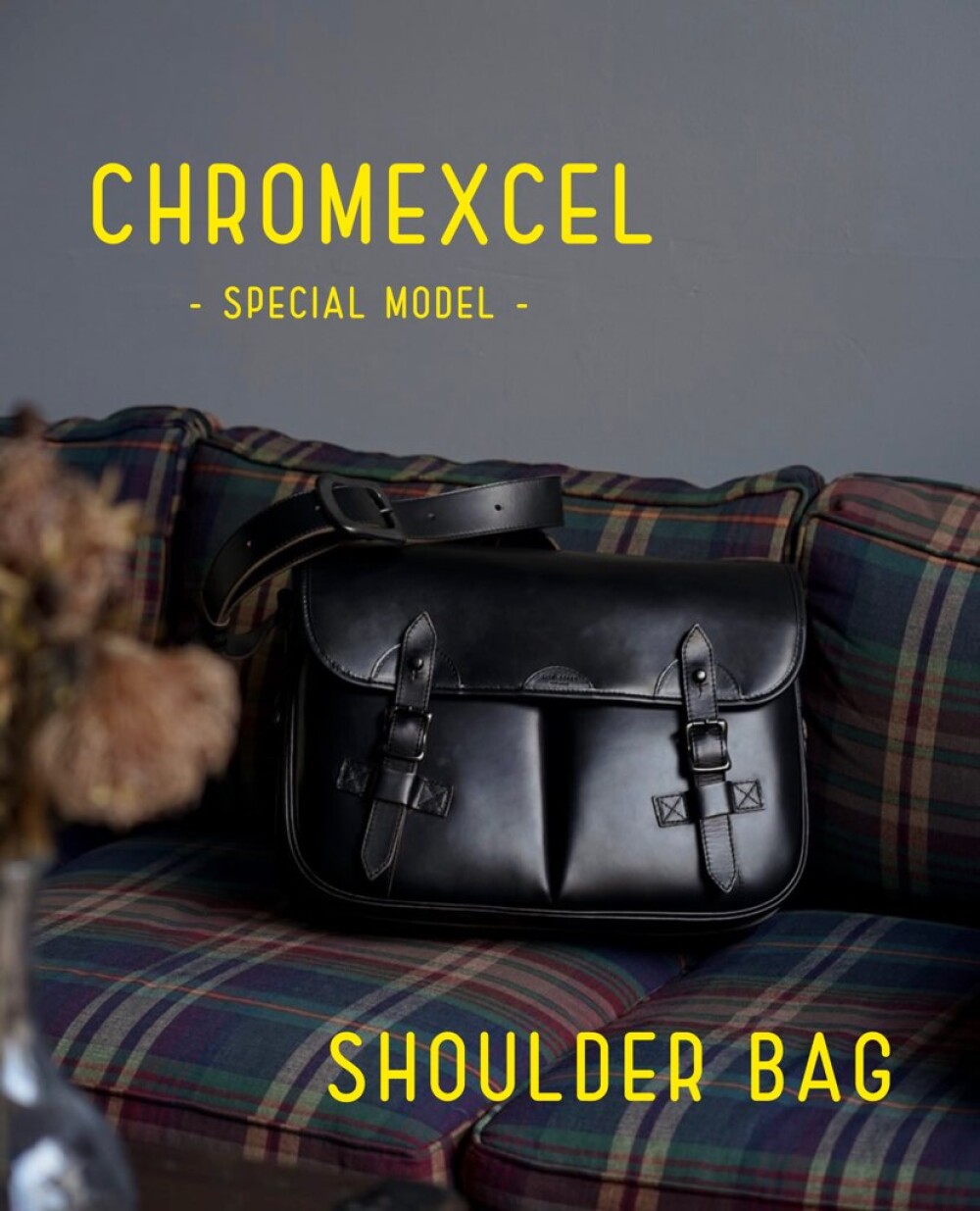 - 見た目から凄さが伝わる、新作ショルダーバッグ -