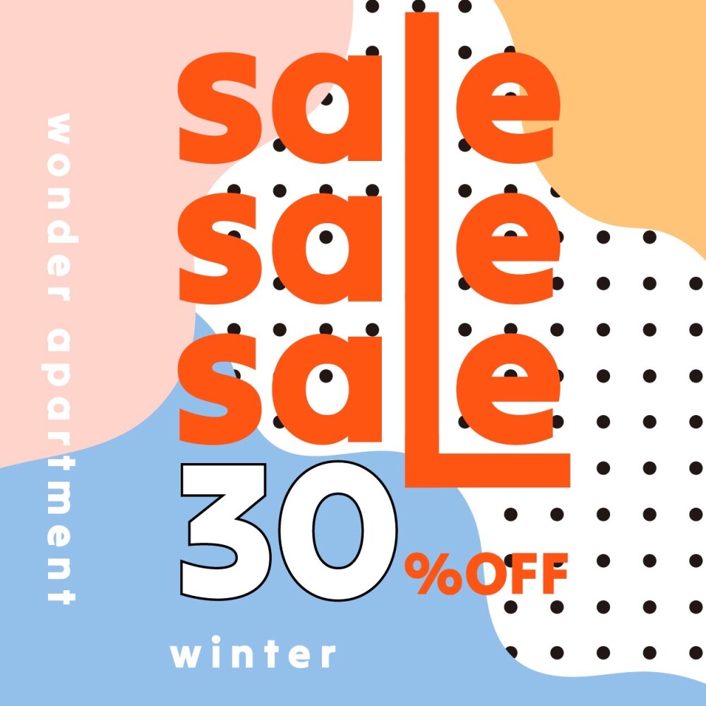 ウインターセール開催いたします🛍️🛍️❤️🎍🧧