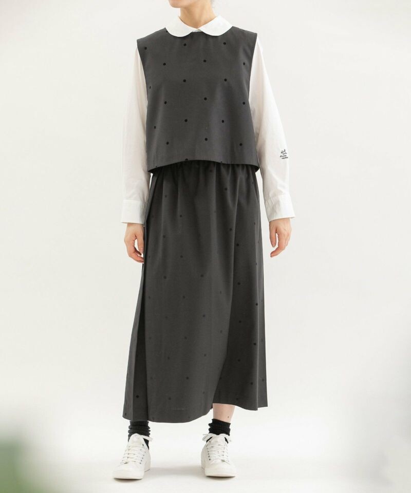 【６階ノップドゥノッド】ロングシーズン着用できるフォーマル生地のセットアップ