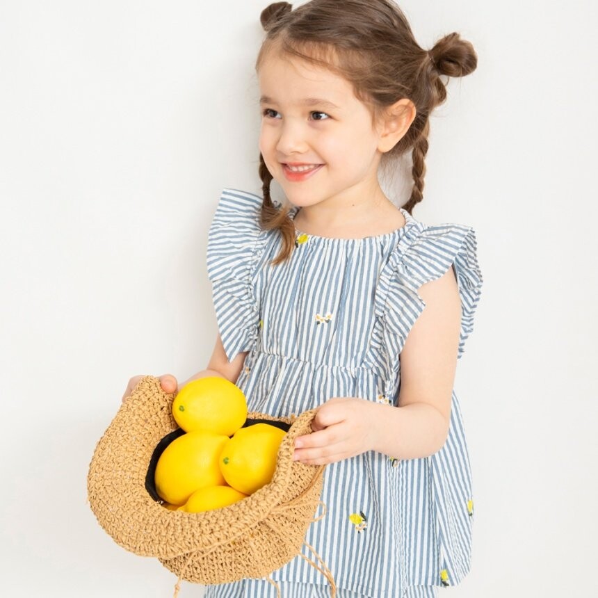 今年もお揃いレモンペア🍋🌼登場しました👧🏻👦🏻👶🏻