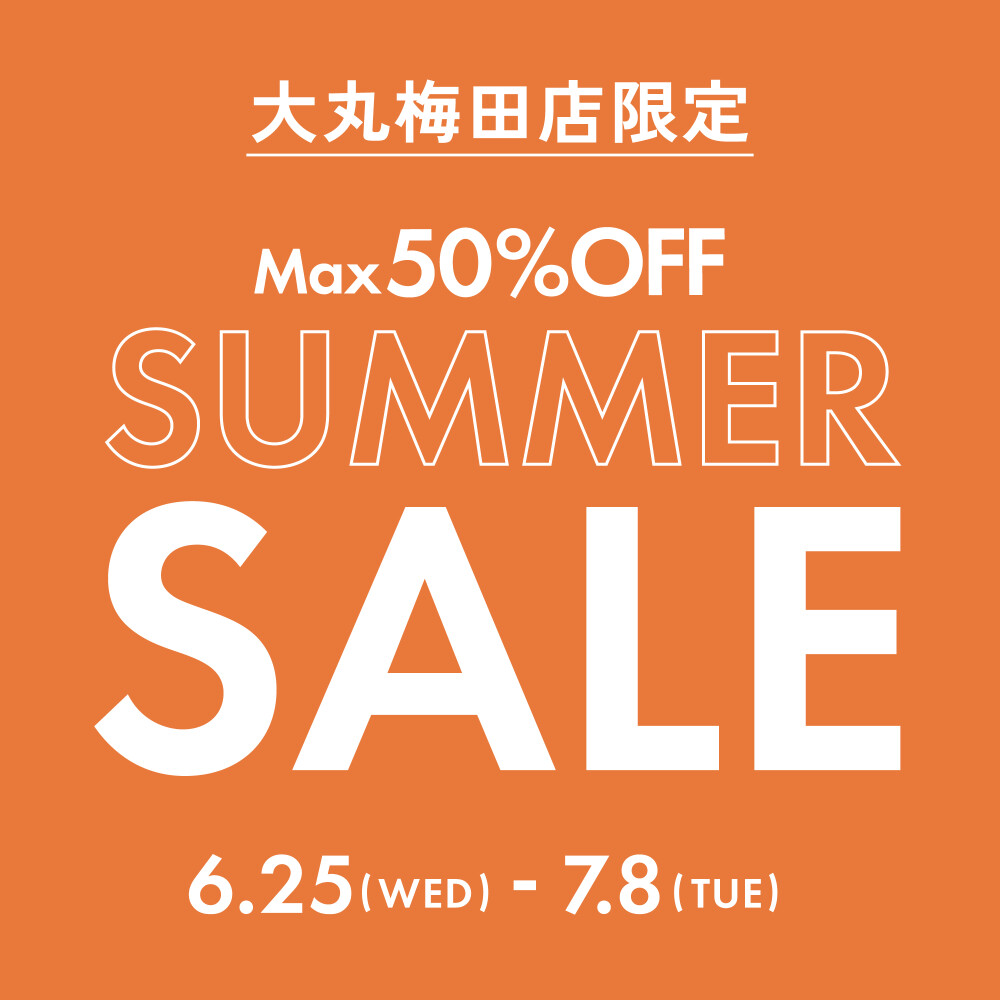 SUMMER SALE お知らせ‼️