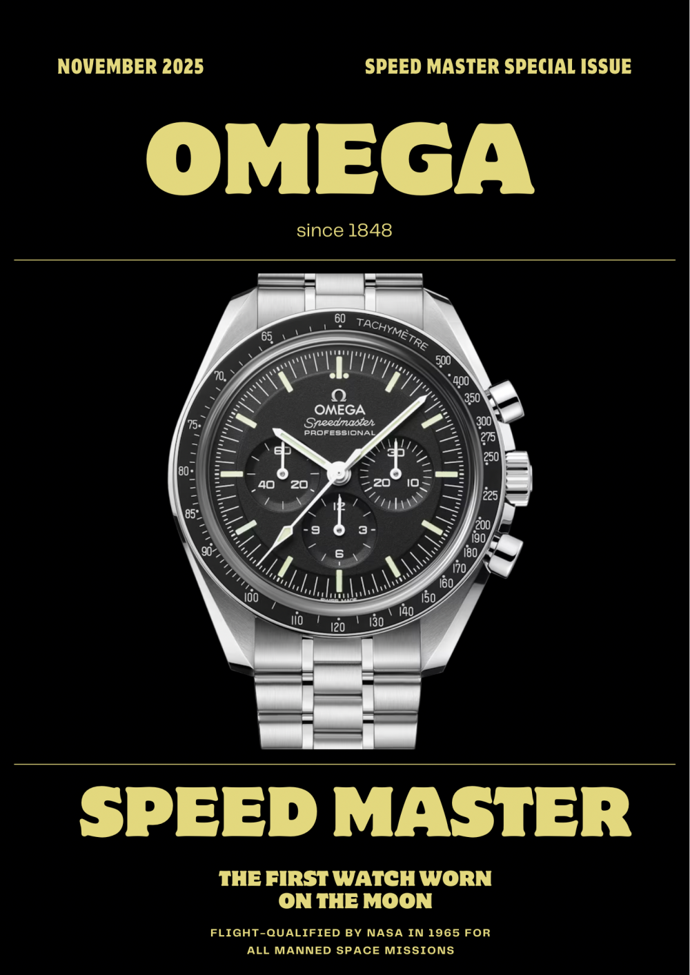 【オメガ】スピードマスターの世界