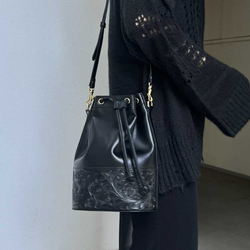 ショルダーバッグ《 Drawstring Bag 》