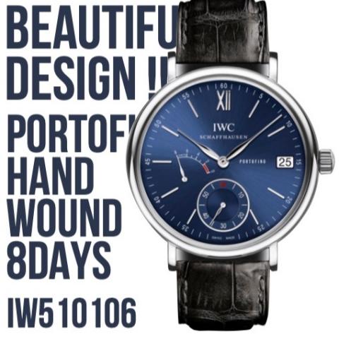 IWC PORTOFINO HAND-WOUND 8DAYS | 時計売場 | 大丸梅田店公式 SHOP BLOG