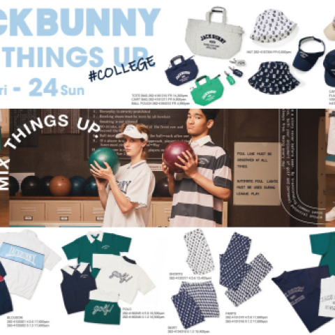 スプリングフェア【MIX THINGS UP.】開催‼️ | ジャックバニー | 大丸梅田店公式 SHOP BLOG