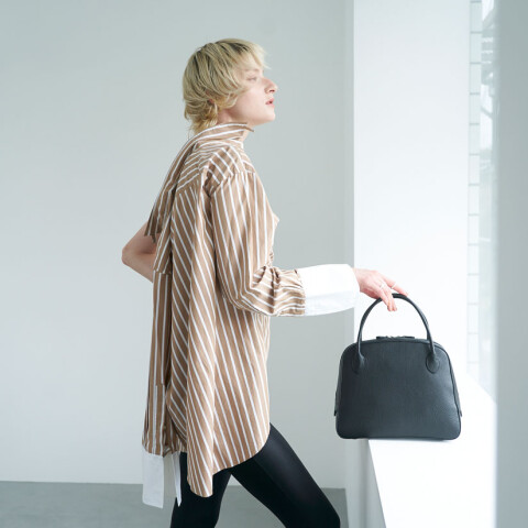 メゾンカナウ　3way仕様ハンドバッグ 究極のBLACKとミニマリズム【MAISON CANAU】 | メゾンカナウ | 大丸