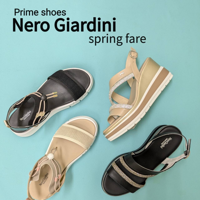 【Nero Giardini】ネロジャルディーニ　新作サンダル