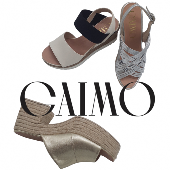 GAIMO/ ガイモ　ジュート厚底人気サンダル👡