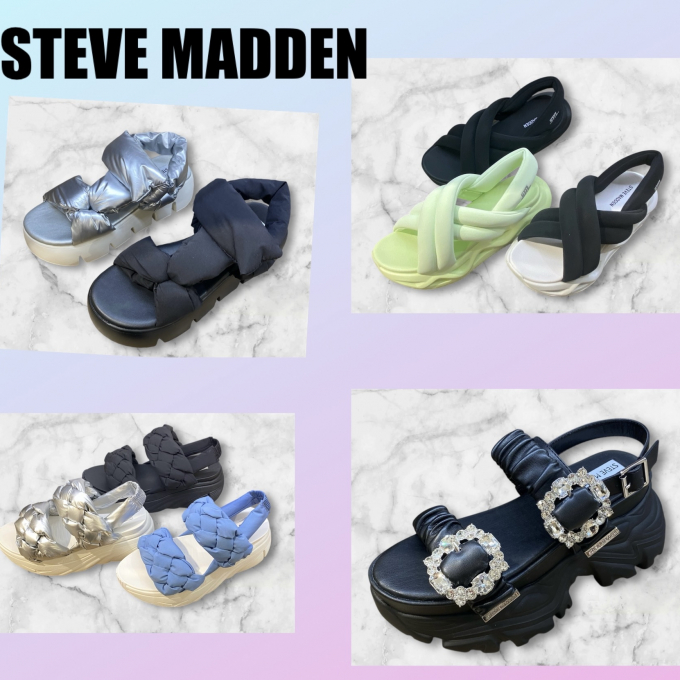 STEVE MADDEN(スティーブンマデン)サンダルのご紹介‼︎