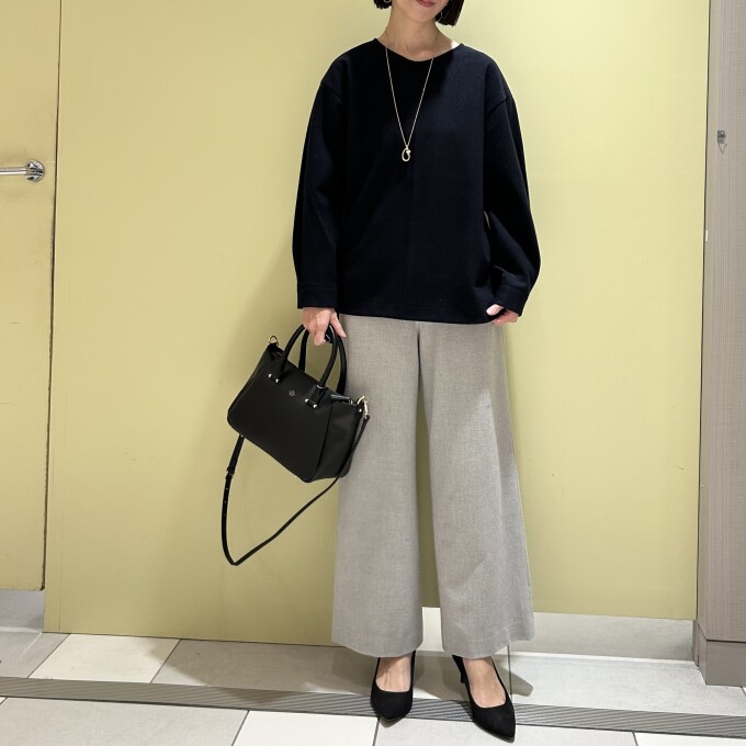 【6F J.PRESS LADIES】冬におすすめのメルトンジャージー