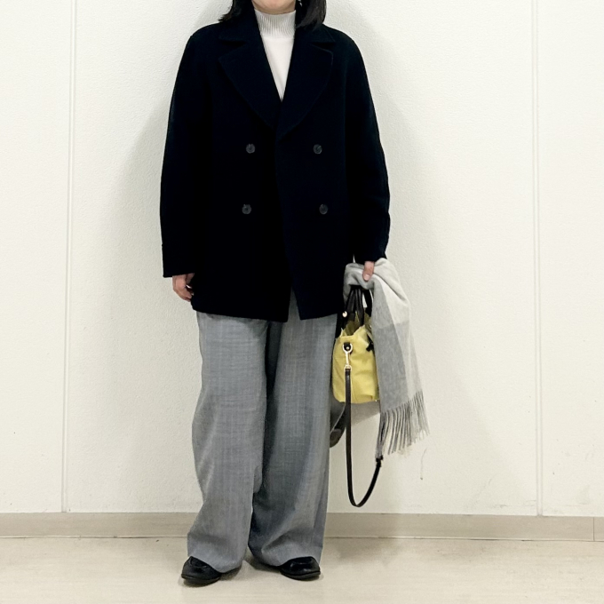 【6F J.PRESS LADIES】J.PRESSの定番！軽い着心地のPコート
