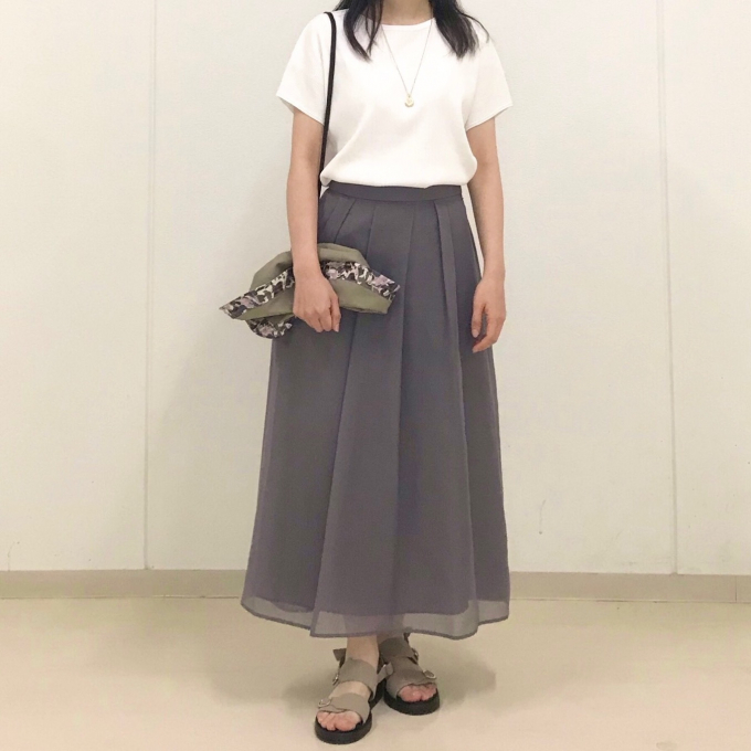 【6F J.PRESS LADIES】春夏におすすめ！シースルースカート