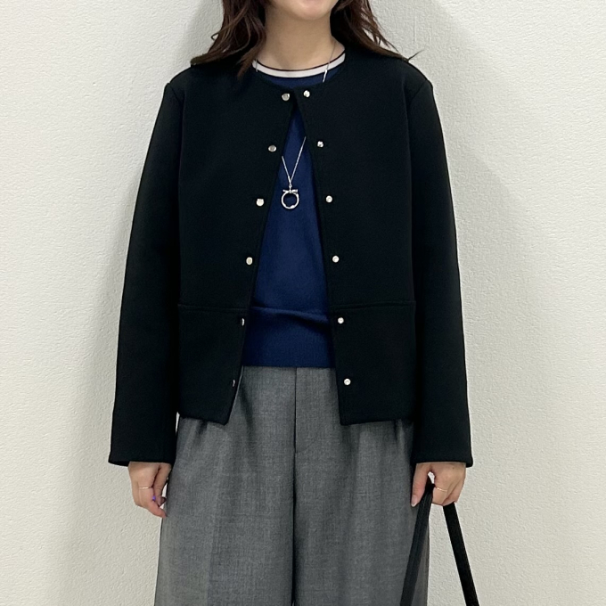 【6F J.PRESS LADIES】ラクな着心地のライトジャケット