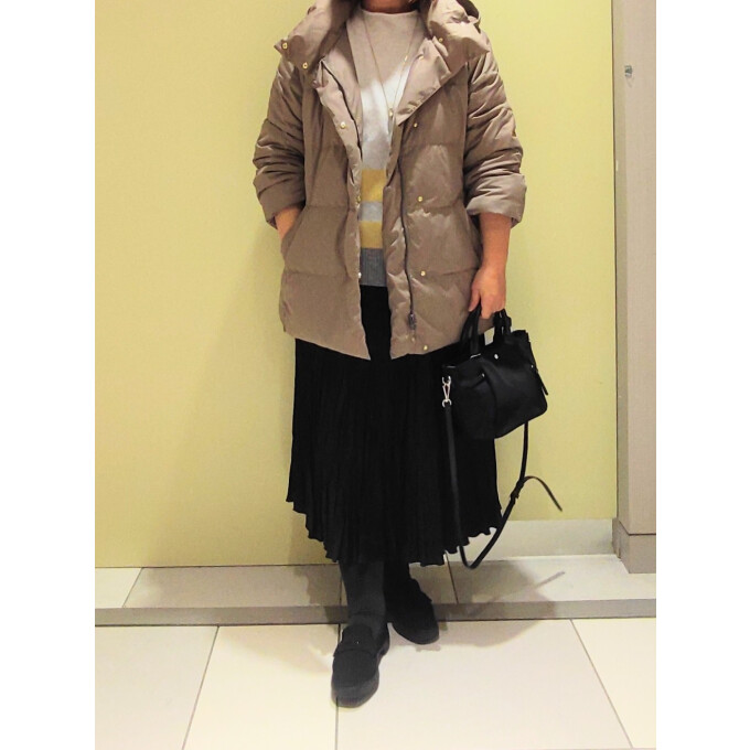 【6F J.PRESS LADIES】ミドル丈のダウンコート！